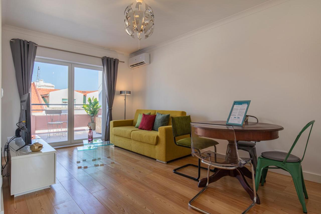 Lovelystay - Sunny 1Bdr Apartment W/Terrace Lisboa المظهر الخارجي الصورة